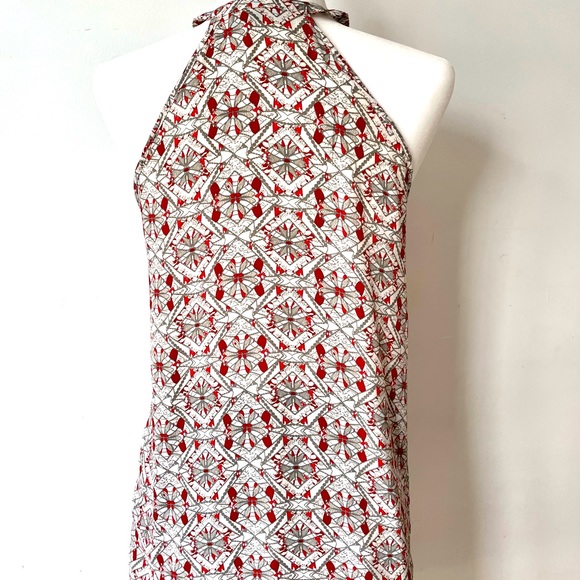 Red, grey and cream top - Picture 3 of 8